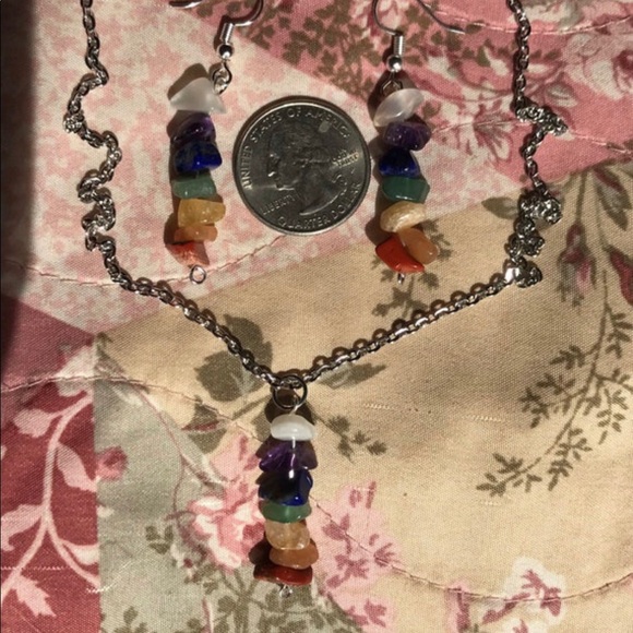 New Chakra Gemstone Jewelry Set - Picture 5 of 6